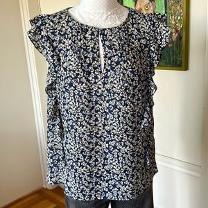 J Crew Sleeveless Blouse, Size 10